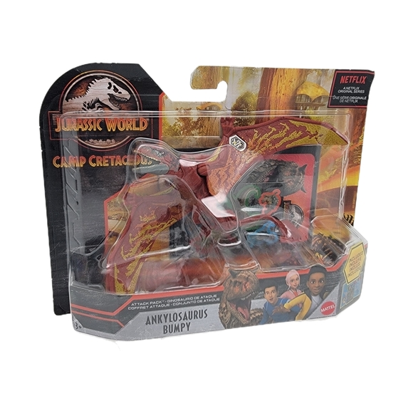 Jurassic World Camp Cretaceous Attack Pack 5pc Lot Dimorphodon Error Gallimimus - Picture 6 of 7